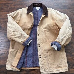Vintage Dickies Blanket Lined Distressed Chore Barn Winter Coat